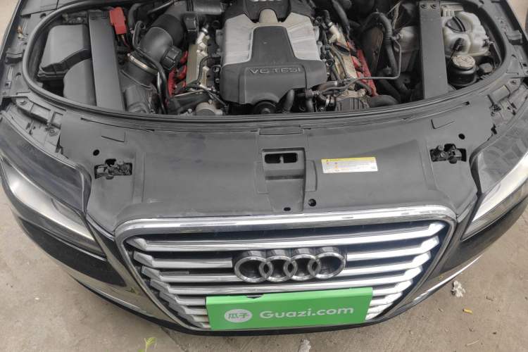 Used Audi A8 2013 A8L 45 TFSI quattro Comfort model Engine Bay