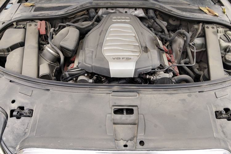 Used Audi A8 2013 A8L 30 FSI Comfort Model Engine Bay