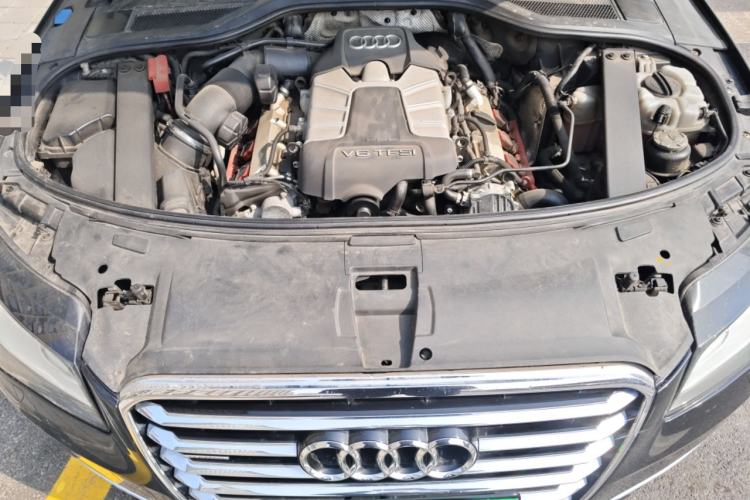Used Audi A8 2013 A8L 45 TFSI quattro Comfort model Engine Bay