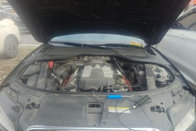 Used Audi A8 2013 A8L 45 TFSI quattro Comfort model Engine Bay
