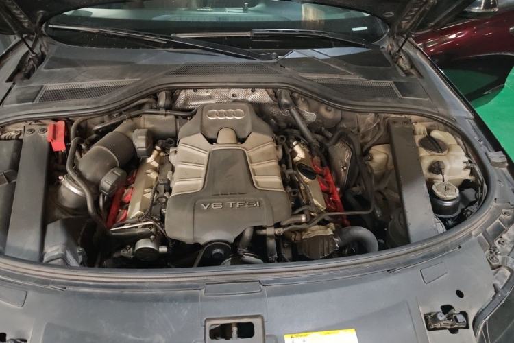 Used Audi A8 2013 A8L 45 TFSI quattro Comfort model Engine Bay
