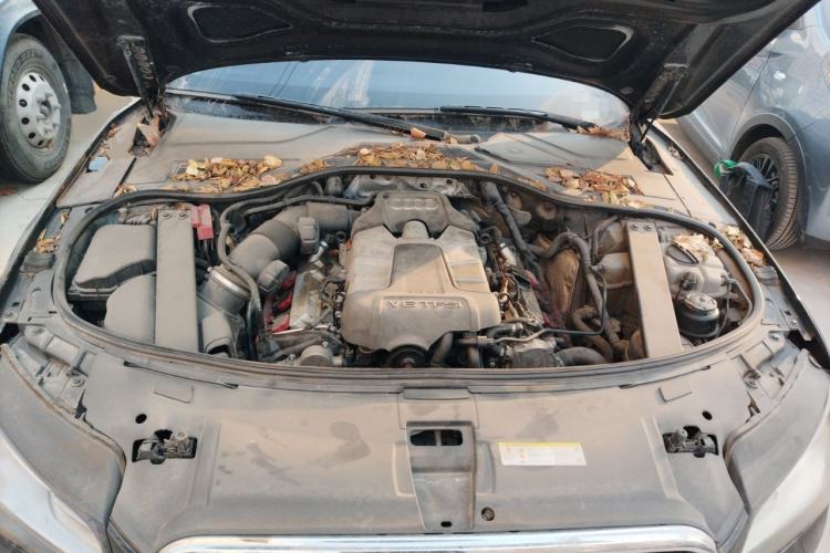 Used Audi A8 2013 A8L 45 TFSI quattro Comfort model Engine Bay