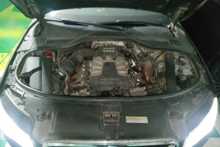 Used Audi A8 2013 A8L 50 TFSI quattro Comfort model Engine Bay