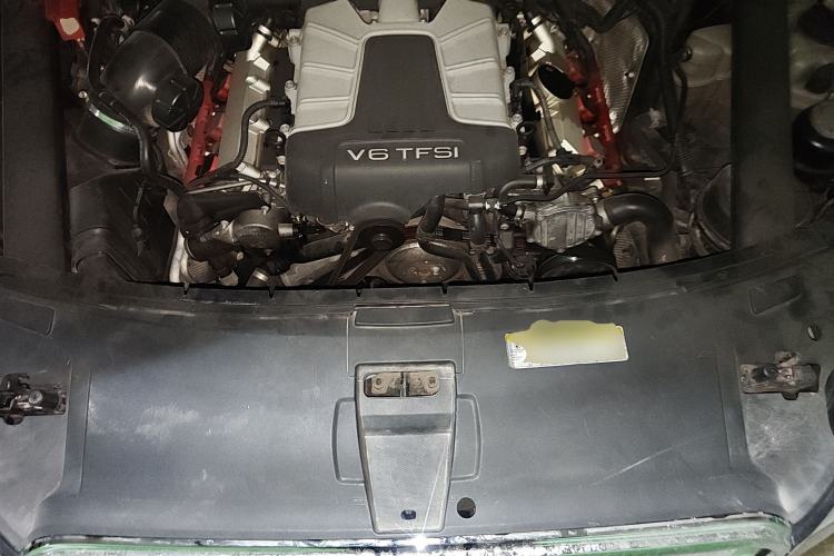 Used Audi A8 2013 A8L 50 TFSI quattro Comfort model Engine Bay