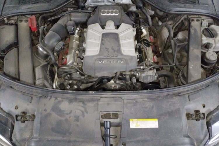 Used Audi A8 2013 A8L 45 TFSI quattro Comfort model Engine Bay