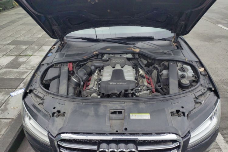Used Audi A8 2013 A8L 50 TFSI quattro Luxury Model Engine Bay