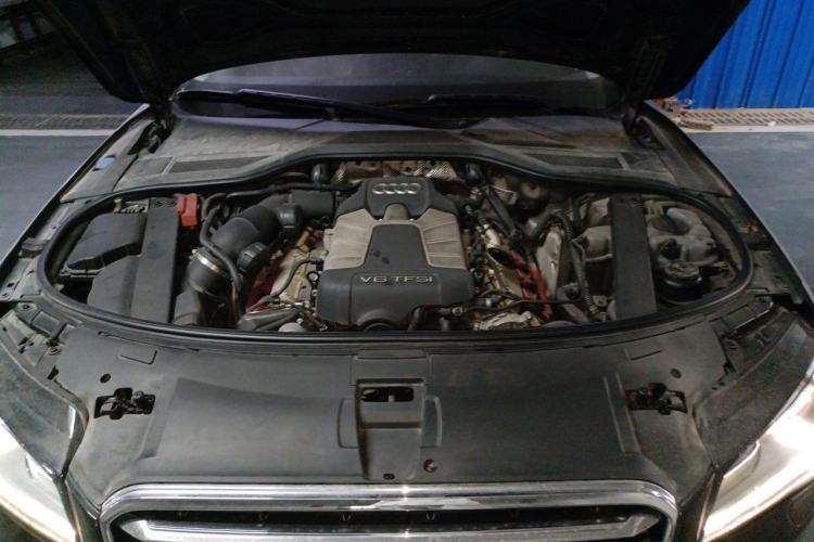 Used Audi A8 2013 A8L 45 TFSI quattro Luxury Model Engine Bay