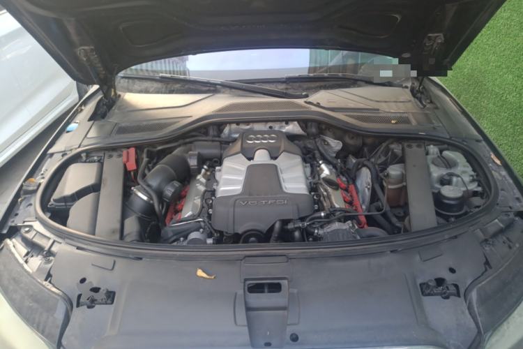 Used Audi A8 2013 A8L 45 TFSI quattro Comfort model Engine Bay