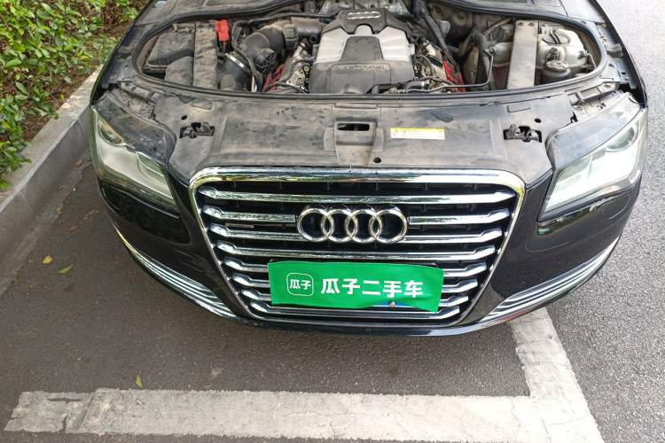 Used Audi A8 2013 A8L 45 TFSI quattro Luxury Model Engine Bay