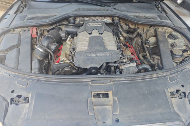 Used Audi A8 2013 A8L 45 TFSI quattro Luxury Model Engine Bay