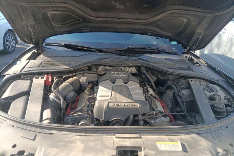 Used Audi A8 2013 A8L 45 TFSI quattro Comfort model Engine Bay