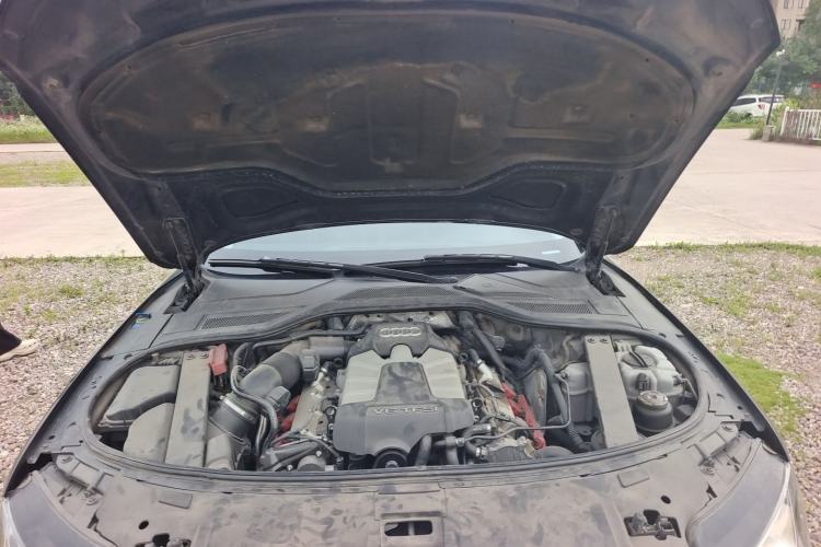 Used Audi A8 2013 A8L 45 TFSI quattro Comfort model Engine Bay