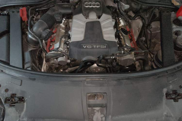 Used Audi A8 2013 A8L 45 TFSI quattro Luxury Model Engine Bay