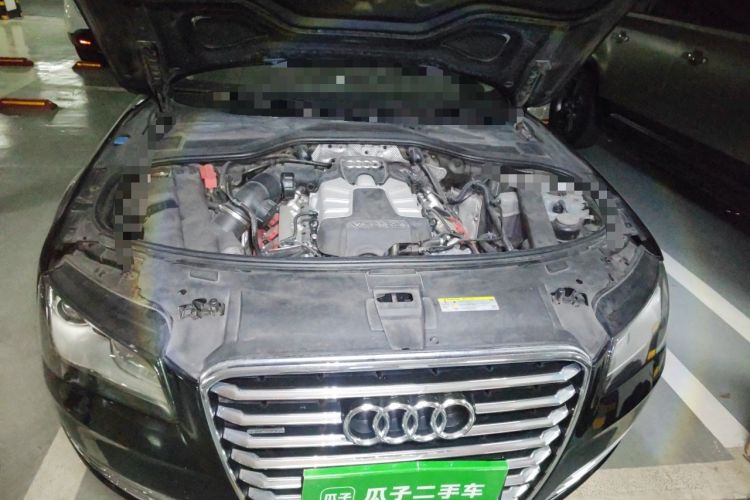 Used Audi A8 2013 A8L 45 TFSI quattro Comfort model Engine Bay