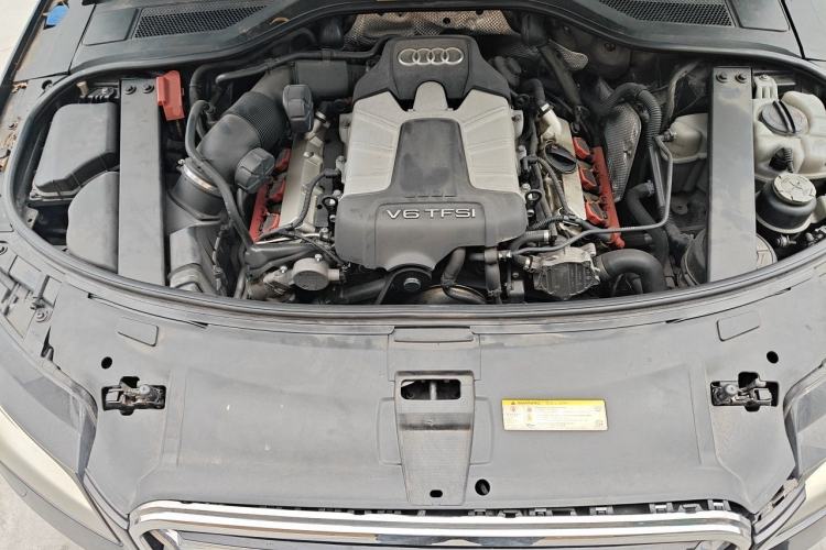 Used Audi A8 2013 A8L 45 TFSI quattro Luxury Model Engine Bay