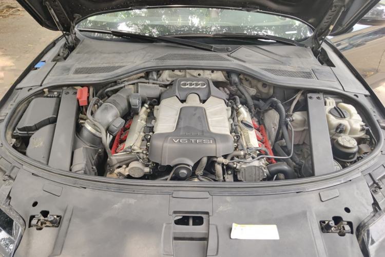 Used Audi A8 2013 A8L 45 TFSI quattro Luxury Model Engine Bay