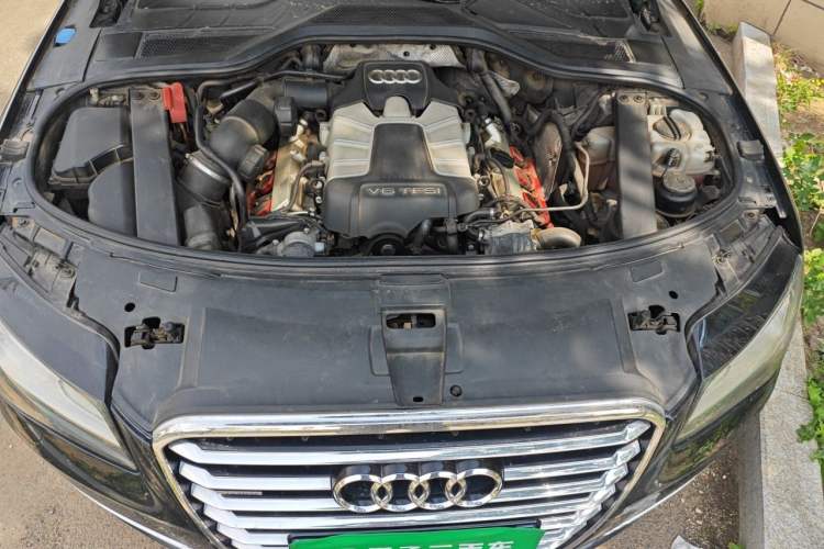 Used Audi A8 2013 A8L 45 TFSI quattro Comfort model Engine Bay