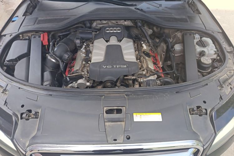 Used Audi A8 2013 A8L 45 TFSI quattro Luxury Model Engine Bay