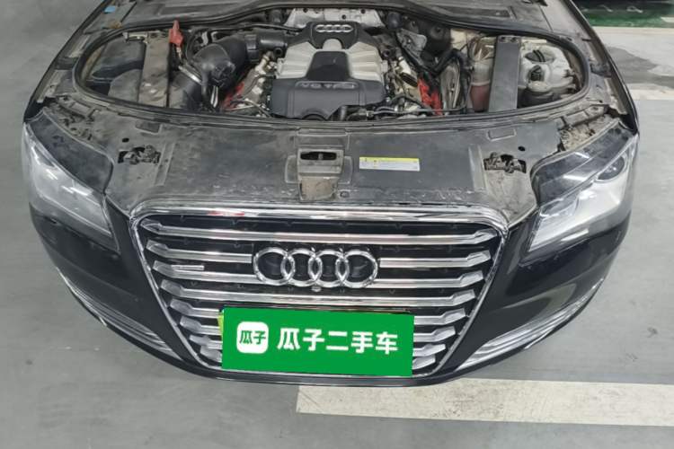 Used Audi A8 2013 A8L 45 TFSI quattro Comfort model Engine Bay