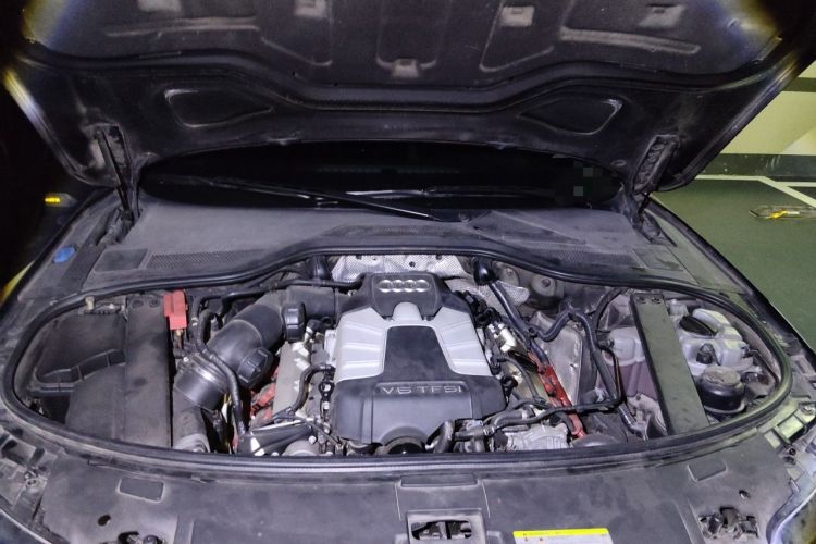 Used Audi A8 2013 A8L 50 TFSI quattro Luxury Model Engine Bay