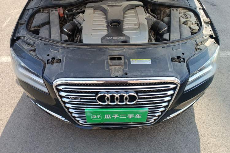 Used Audi A8 2013 A8L 6.3 FSI W12 quattro flagship model Engine Bay