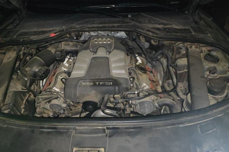 Used Audi A8 2013 A8L 45 TFSI quattro Comfort model Engine Bay