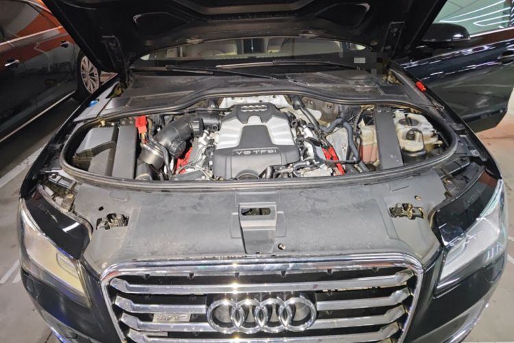 Used Audi A8 2013 A8L 50 TFSI quattro Luxury Model Engine Bay
