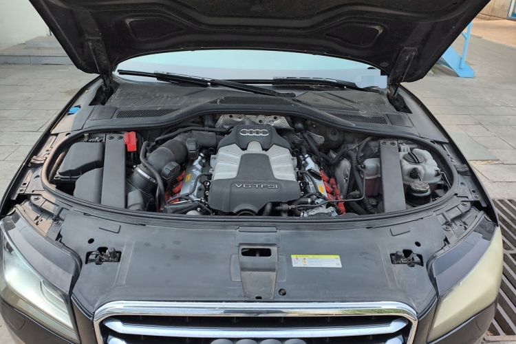 Used Audi A8 2013 A8L 45 TFSI quattro Comfort model Engine Bay