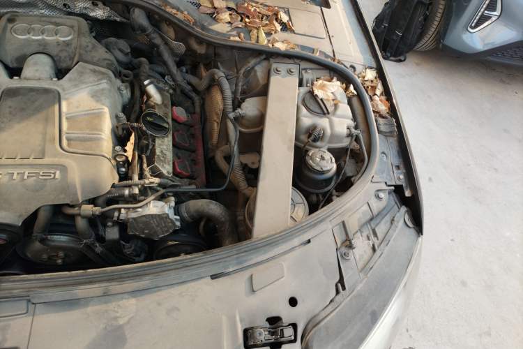 Used Audi A8 2013 A8L 45 TFSI quattro Comfort model Engine Bay Left