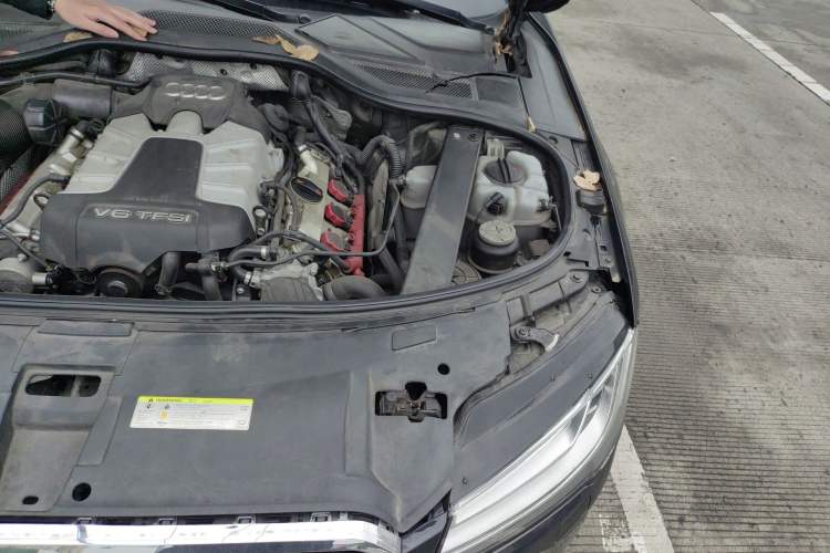 Used Audi A8 2013 A8L 50 TFSI quattro Luxury Model Engine Bay Left