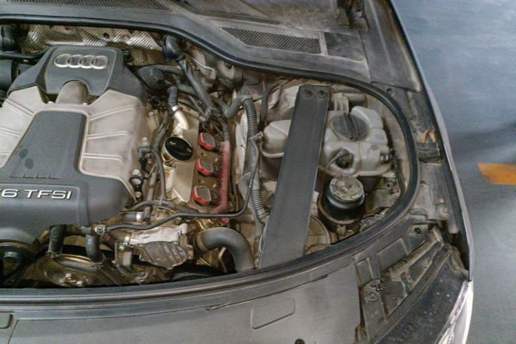 Used Audi A8 2013 A8L 45 TFSI quattro Luxury Model Engine Bay Left