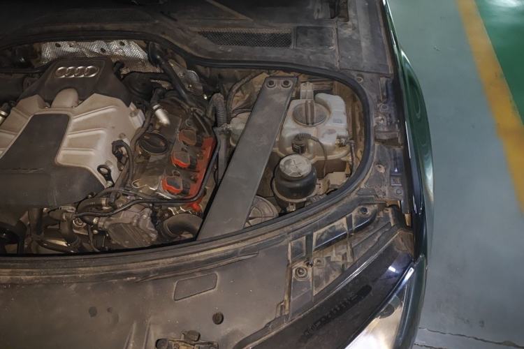 Used Audi A8 2013 A8L 45 TFSI quattro Comfort model Engine Bay Left