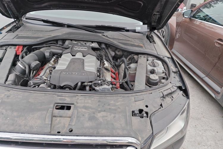 Used Audi A8 2013 A8L 50 TFSI quattro Prestige Edition Engine Bay Left