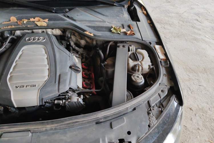 Used Audi A8 2013 A8L 30 FSI Comfort Model Engine Bay Left