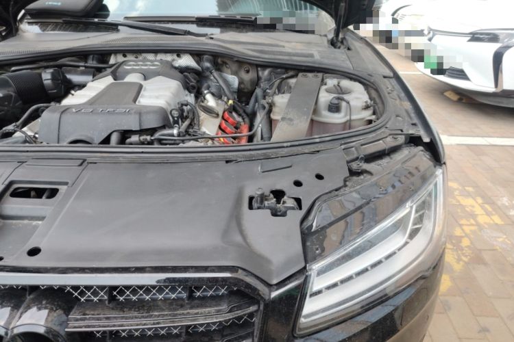 Used Audi A8 2013 A8L 45 TFSI quattro Luxury Model Engine Bay Left