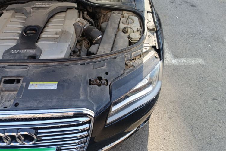 Used Audi A8 2013 A8L 6.3 FSI W12 quattro flagship model Engine Bay Left
