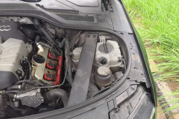 Used Audi A8 2013 A8L 45 TFSI quattro Comfort model Engine Bay Left