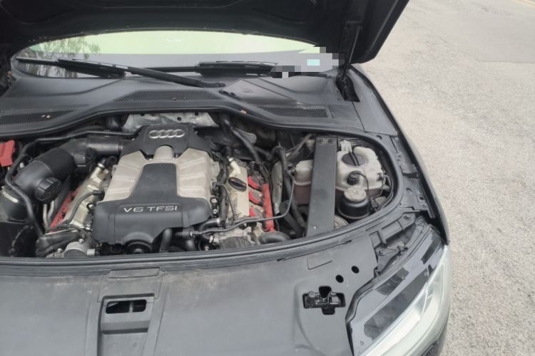 Used Audi A8 2013 A8L 45 TFSI quattro Luxury Model Engine Bay Left