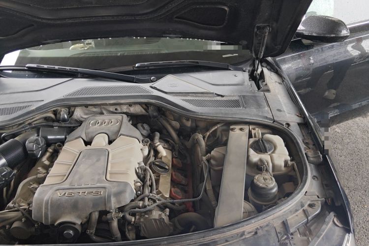 Used Audi A8 2013 A8L 50 TFSI quattro Luxury Model Engine Bay Left