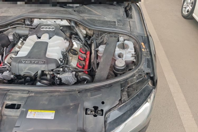 Used Audi A8 2013 A8L 45 TFSI quattro Luxury Model Engine Bay Left