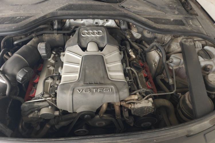 Used Audi A8 2013 A8L 45 TFSI quattro Comfort model Engine Bay