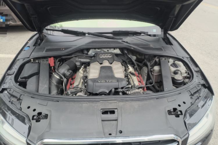 Used Audi A8 2013 A8L 45 TFSI quattro Luxury Model Engine Bay