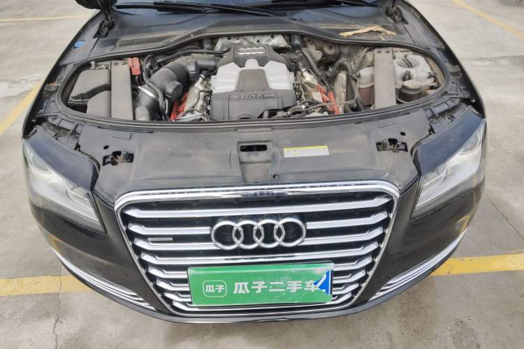 Used Audi A8 2013 A8L 45 TFSI quattro Comfort model Engine Bay