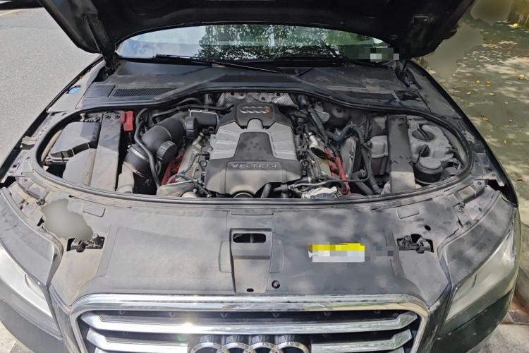 Used Audi A8 2013 A8L 45 TFSI quattro Comfort model Engine Bay
