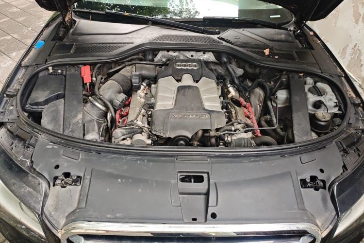 Used Audi A8 2013 A8L 45 TFSI quattro Comfort model Engine Bay