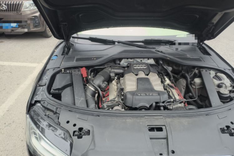 Used Audi A8 2013 A8L 45 TFSI quattro Luxury Model Engine Bay Right