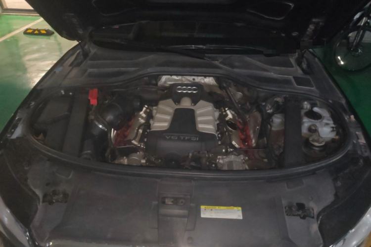 Used Audi A8 2013 A8L 45 TFSI quattro Comfort model Engine Bay