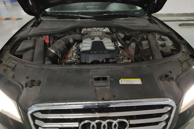 Used Audi A8 2013 A8L 45 TFSI quattro Comfort model Engine Bay