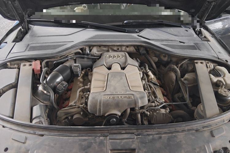 Used Audi A8 2013 A8L 50 TFSI quattro Luxury Model Engine Bay