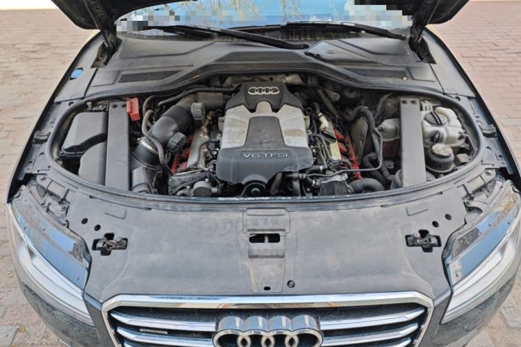 Used Audi A8 2013 A8L 45 TFSI quattro Luxury Model Engine Bay